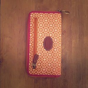 FOSSIL zipper wallet